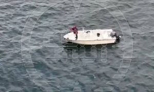 Российские моряки спасли немца: мужчину на моторной лодке унесло в открытый океан