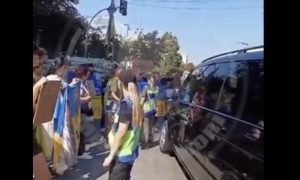 В Киеве прошел массовый митинг сторонников «Азова»*