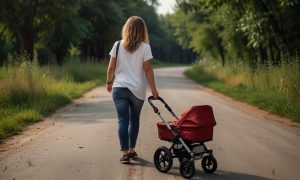 История с бредущей по трассе женщиной с ребенком, получила продолжение