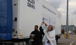 По благословению Патриарха предприниматели передадут 100 тонн гумпомощи в Курскую и Херсонскую области