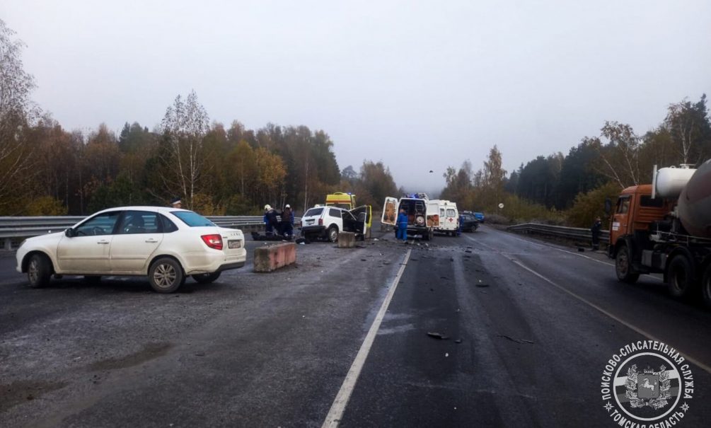 Двое погибли в массовой аварии в российском регионе 