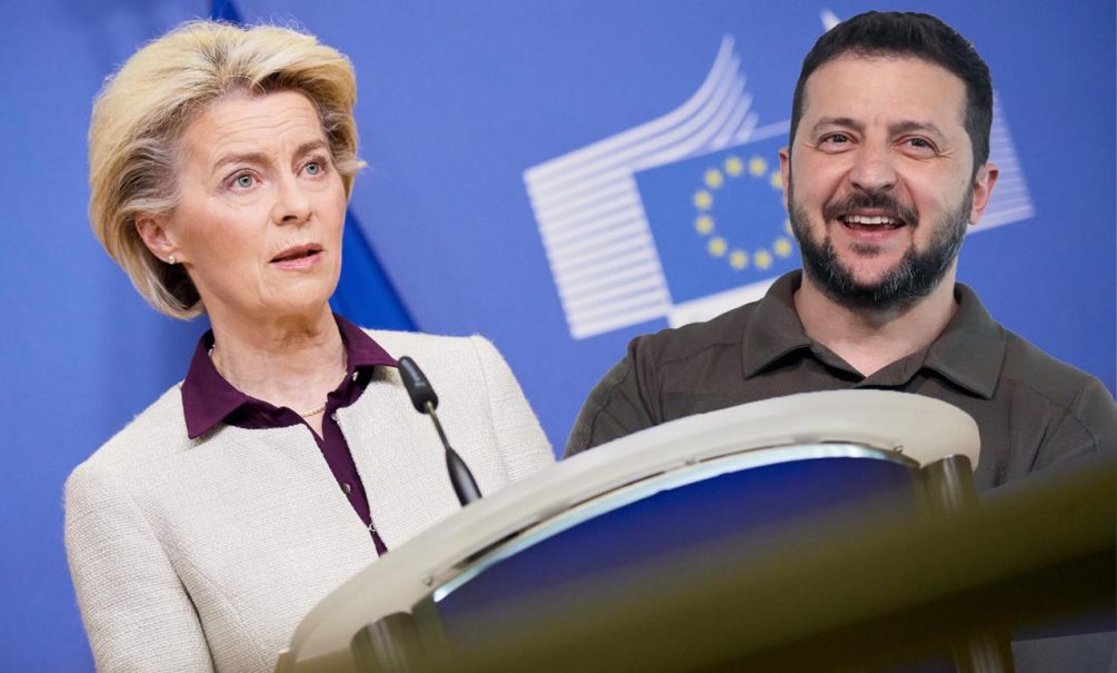 Зеленский подложил свинью ЕС: обвинил Пекин в отправке солдат на СВО, пока Урсула фон дер Ляйен просила китайцев заступиться за Украину Зеленский подложил свинью ЕС: обвинил Пекин в отправке солдат на СВО, пока Урсула фон дер Ляйен просила китайцев заступиться за Украину