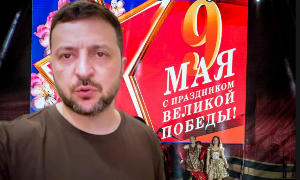 «А он под чем?»: Зеленский заговорил об ударе по параду в Москве — украинцы требуют его изолировать 