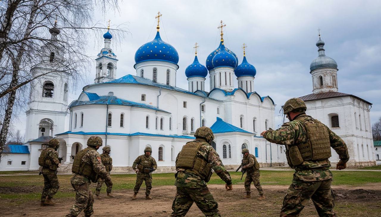 «Постоянный подвоз смертников»: ВСУ превратили курский монастырь в крепость