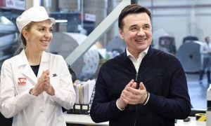 Путин и Воробьев дали старт работе нового производства упаковки в Подмосковье