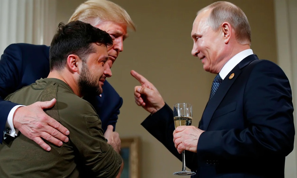 «Путин обидел Трампа!» - презрение к Зеленскому в Киеве пытаются выдать за оскорбление США «Путин обидел Трампа!» - презрение к Зеленскому в Киеве пытаются выдать за оскорбление США