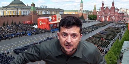 «Клоун больше не смеётся»: Зеленский испугался масштабного Парада Победы в Москве