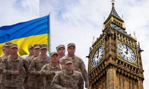 Опозориться за 20 секунд: украинских боевиков в Лондоне на параде победы прогнали по навозу