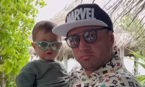 Павел Прилучный показал, как разговаривает его двухлетний сын