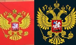 Крест под запретом? В Чечне показали герб России без православного символа