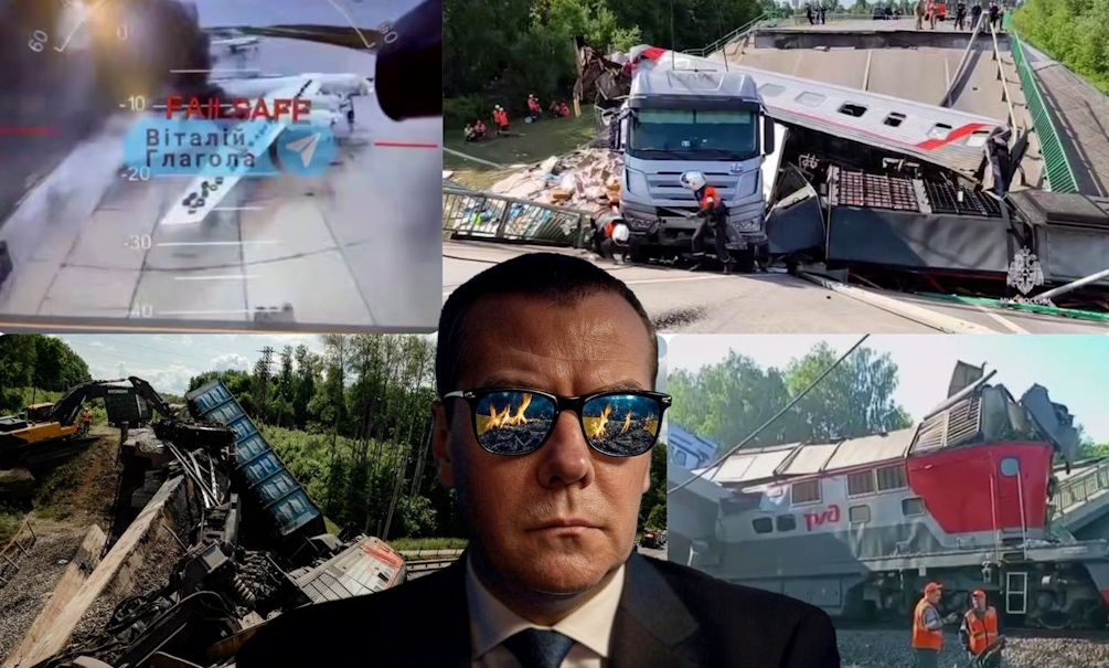 «Кто должен быть истреблён – исчезнут»: Медведев шокировал Киев вариантами возмездия за уничтоженные бомбардировщики и убитых пассажиров поезда «Кто должен быть истреблён – исчезнут»: Медведев шокировал Киев вариантами возмездия за уничтоженные бомбардировщики и убитых пассажиров поезда