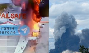 «У нас война началась» - из фуры вылетели дроны и ударили по стратегической авиации в Мурманске
