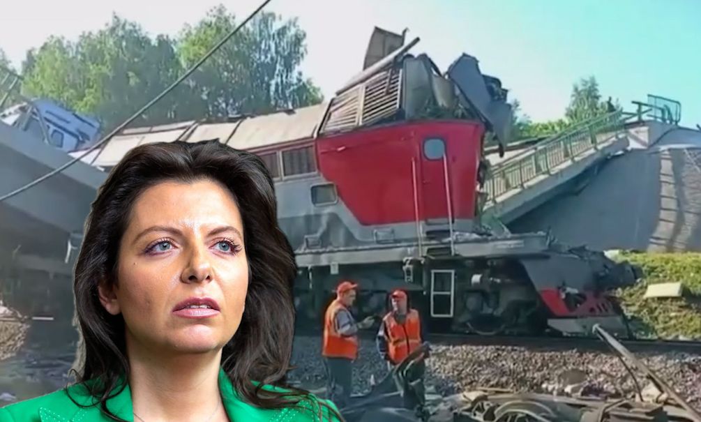 Маргарита Симоньян жестко отреагировала на подрыв железных дорог в Брянской и Курской областях Маргарита Симоньян жестко отреагировала на подрыв железных дорог в Брянской и Курской областях