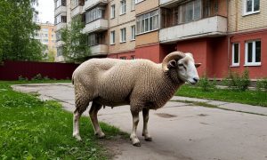Мигранты зарезали барана во дворе жилого дома на глазах удивленных москвичей