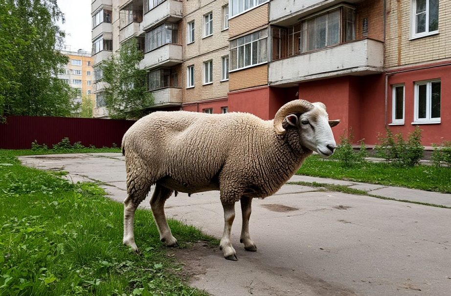 Мигранты зарезали барана во дворе жилого дома на глазах удивленных москвичей Мигранты зарезали барана во дворе жилого дома на глазах удивленных москвичей