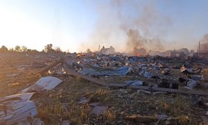 Осталась только груда бетона: в Житомирской области взлетел на воздух склад ВСУ