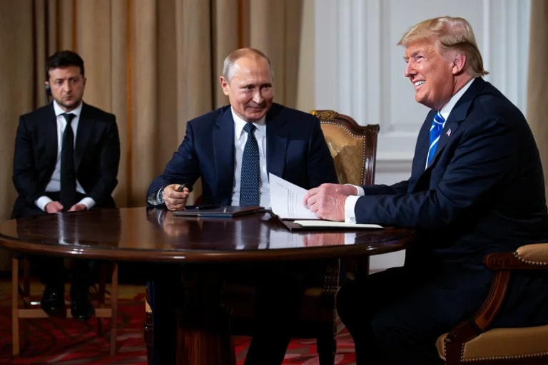 «Путин ясно дал понять, что не хочет встречаться с Зеленским, но готов к встрече с Трампом»: The Guardian рассказал, что в Москве не собираются жать руку украинскому террористу «Путин ясно дал понять, что не хочет встречаться с Зеленским, но готов к встрече с Трампом»: The Guardian рассказал, что в Москве не собираются жать руку украинскому террористу