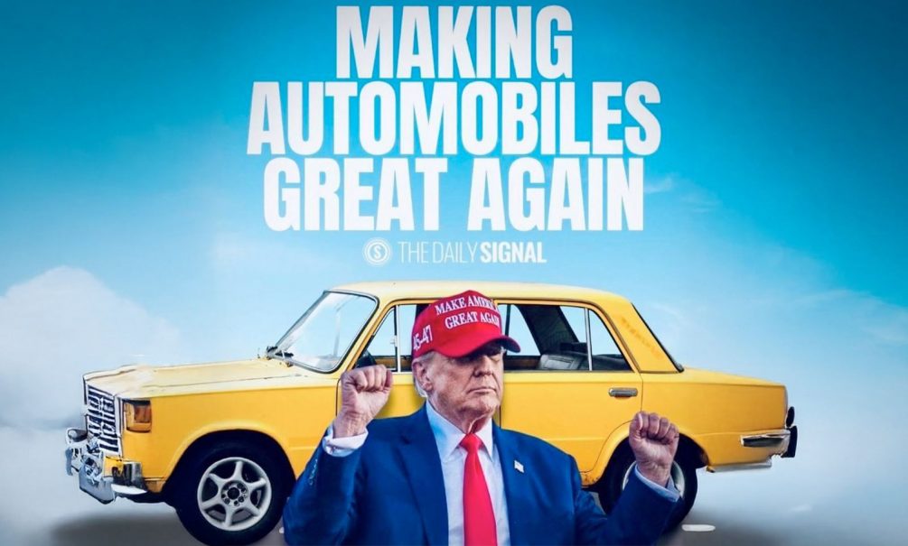 Сделаем «Жигули» снова великими: Трамп вновь оконфузился — вместо Tesla американцы пересядут на «копейку» 