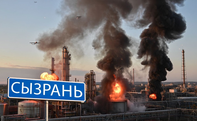 БПЛА ВСУ атаковали нефтеперерабатывающий завод в Самарской области БПЛА ВСУ атаковали нефтеперерабатывающий завод в Самарской области