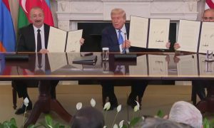 «Сдал Пашинян Армению американцам, чтобы тусоваться красиво»: Ереван и Баку заключили мир в Белом доме