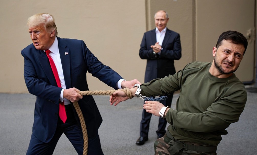 Трамп вновь пригрозил свести Путина с Зеленским: американец видит себя «модератором дискуссии» и грустит о «ненависти» 