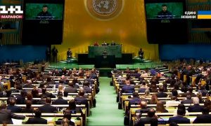 Украинское позорище: киевские СМИ пририсовали Зеленскому слушателей в ООН – он выступал при полупустом зале
