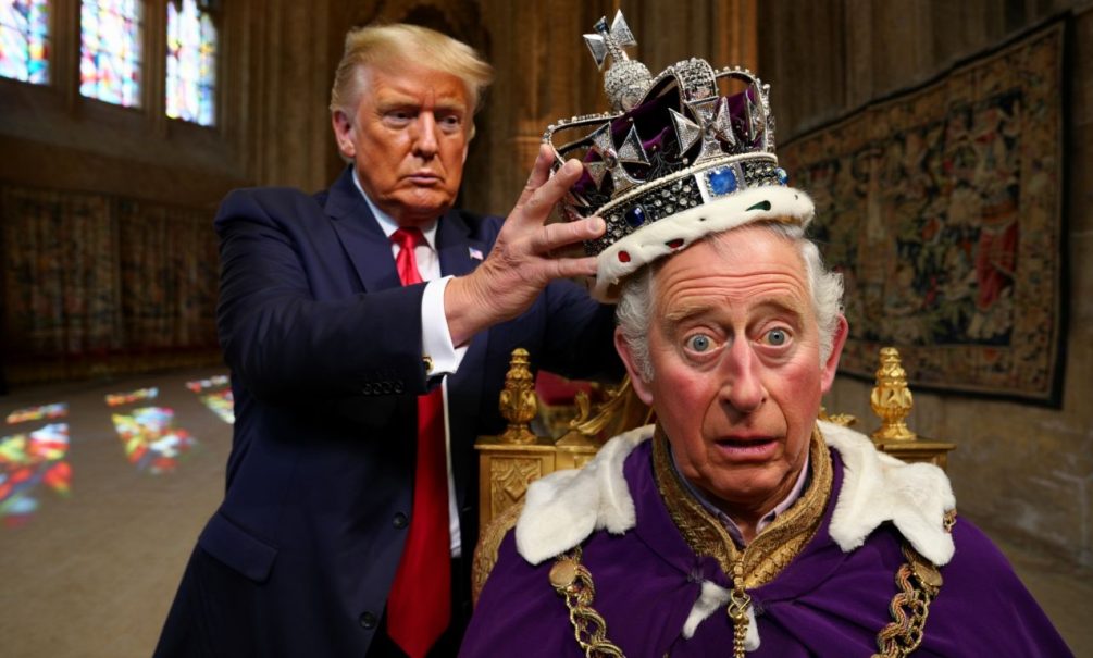 «Дональд – истинный король!» - Трамп демонстративно унизил и заставил плестись в хвосте Карла Третьего, отчаянно призывавшего помогать Украине 