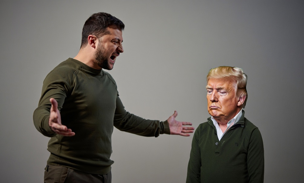 Трамп доигрался: Зеленский начал отдавать ему приказы – «Дай ПВО, покажи кулак Путину, заткнись и помогай» 