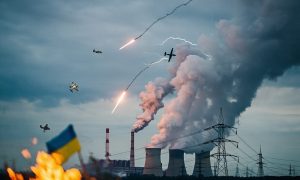 «Это ад»: «Герани» ударили по Днепропетровску — на Украине химическая опасность и километровые столбы огня