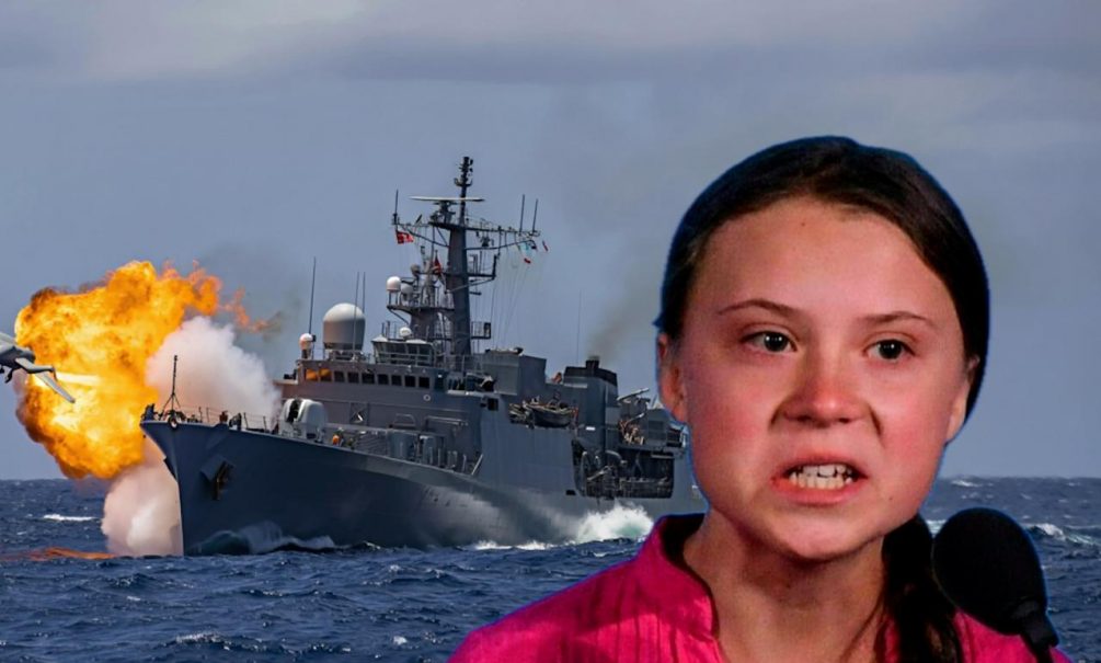 «Безумству Греты поем мы песню»: флотилия Тунберг атакована беспилотником на пути в Газу 