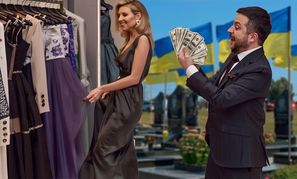 Миллион на платья и сумки: жена Зеленского кутит в Париже, пока украинцы гибнут на фронте 