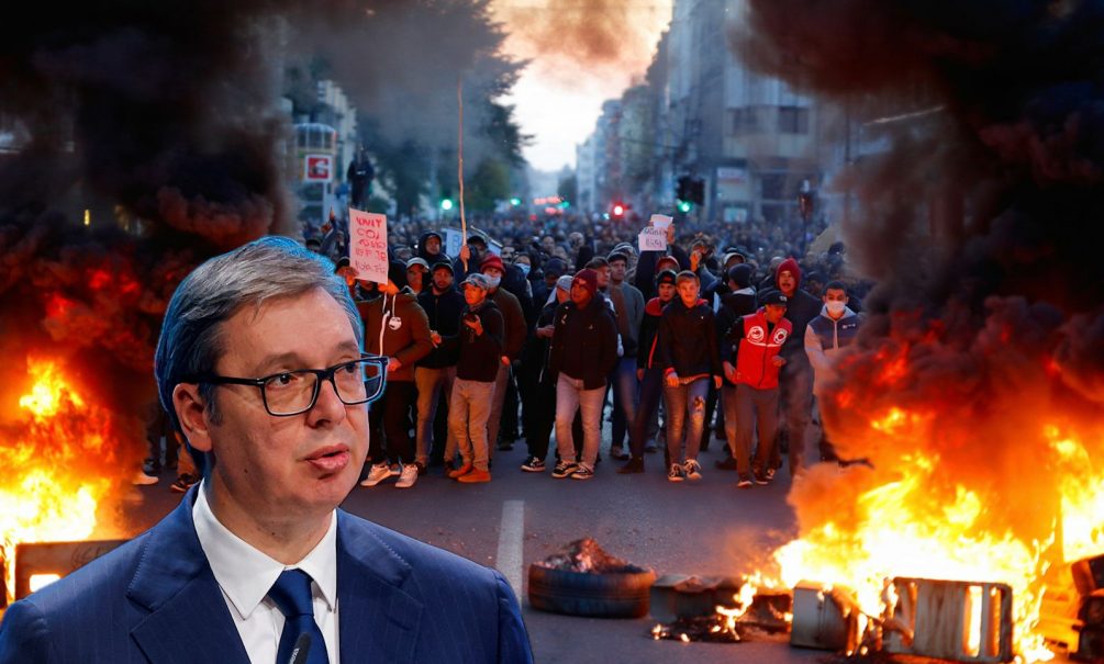 «Европейские сволочи разрушают страну»: президент Сербии Вучич жестко прошелся по Евросоюзу 