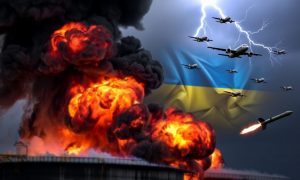 «За Новороссийск»: в Киеве просто ад, взрыв за взрывом — ночную атаку на Украину назвали одной из самых масштабных с начала СВО