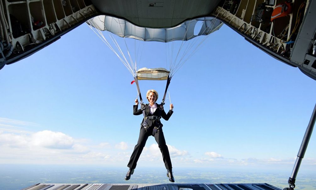 Дофантазировалась: Урсула фон дер Ляйен обвинила Россию в атаке на  самолет и оскандалилась 