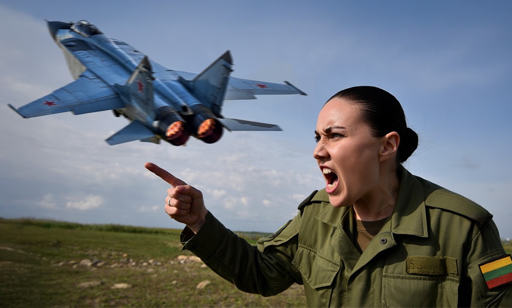 Военная хитрость России сработала – Шакалене почуяла себя тигром и призвала сбивать российские самолёты Военная хитрость России сработала – Шакалене почуяла себя тигром и призвала сбивать российские самолёты