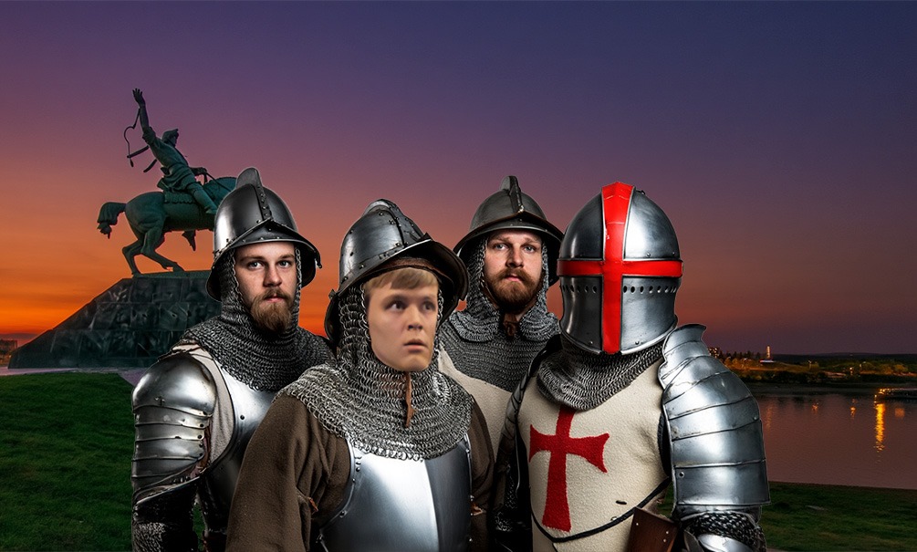 Крестоносец из Уфы: русский парень стал героем мемов на Западе - видео с нокаутом пьяного дебошира набрало миллионы просмотров 