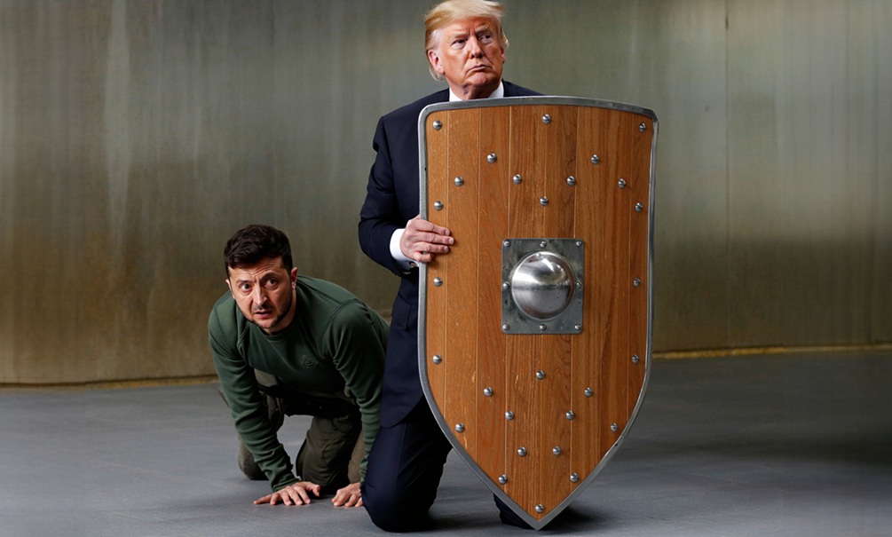 Трамп спасает недобитых бандеровцев: пытается отнять у России победу Трамп спасает недобитых бандеровцев: пытается отнять у России победу