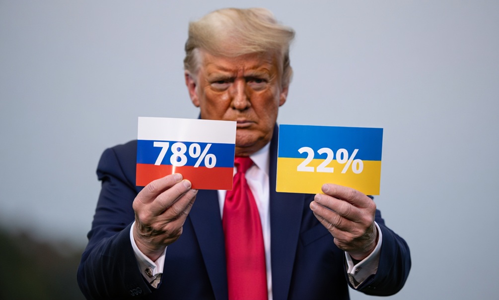 «Вам хватит 78% ДНР»: Трамп призвал Россию прекратить продвижение на Донбассе и заморозить фронт «Вам хватит 78% ДНР»: Трамп призвал Россию прекратить продвижение на Донбассе и заморозить фронт