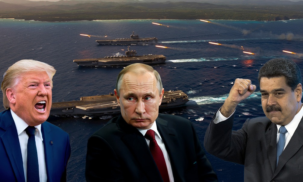 Трамп начинает вторжение в Венесуэлу, чтобы «напугать Путина»: Мадуро будут смещать, намекая на аналогичный сценарий для России Трамп начинает вторжение в Венесуэлу, чтобы «напугать Путина»: Мадуро будут смещать, намекая на аналогичный сценарий для России