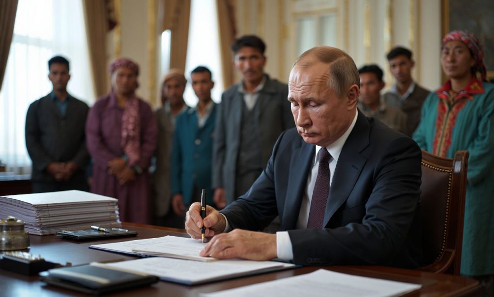 «Рф заинтересована в рабочей силе из Таджикистана»: Путин рассказал о проблемах с мигрантами в стране 