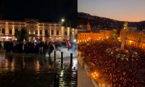 Майдан в Грузии: протестующие вступили в кровавую схватку с полицией у президентского дворца – Европа отчаянно пытается раскачать ситуацию