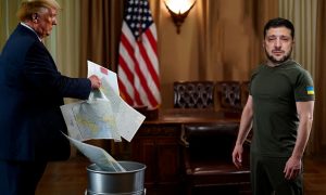 «Выкинь эти карты, Путин тебя уничтожит!»: Трамп сорвался на мат на встрече с Зеленским