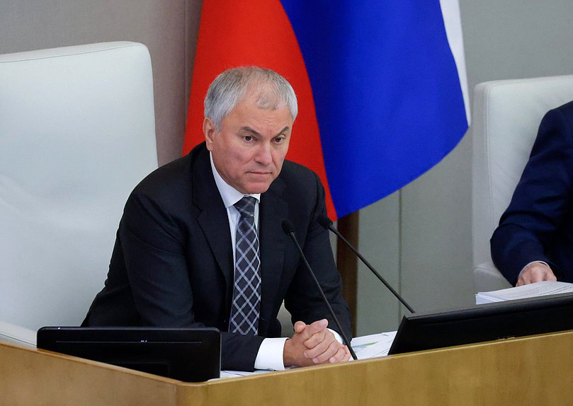 Володин призвал заблокировать пенсии иноагентам Володин призвал заблокировать пенсии иноагентам