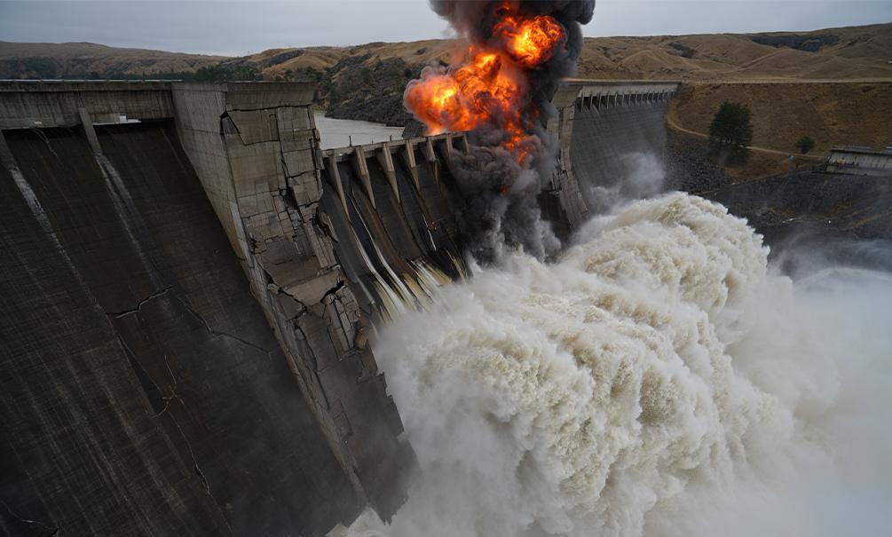 ВСУ добиваются экологической катастрофы: на дамбе в Белгородской области начался сброс воды после украинских ударов ВСУ добиваются экологической катастрофы: на дамбе в Белгородской области начался сброс воды после украинских ударов