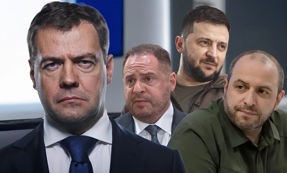 «Зелёная гнида», «генитальный музыкант», «обдолбанный паяц» - Медведев проанализировал ситуацию вокруг Зеленского и коррупционного скандала на Украине «Зелёная гнида», «генитальный музыкант», «обдолбанный паяц» - Медведев проанализировал ситуацию вокруг Зеленского и коррупционного скандала на Украине