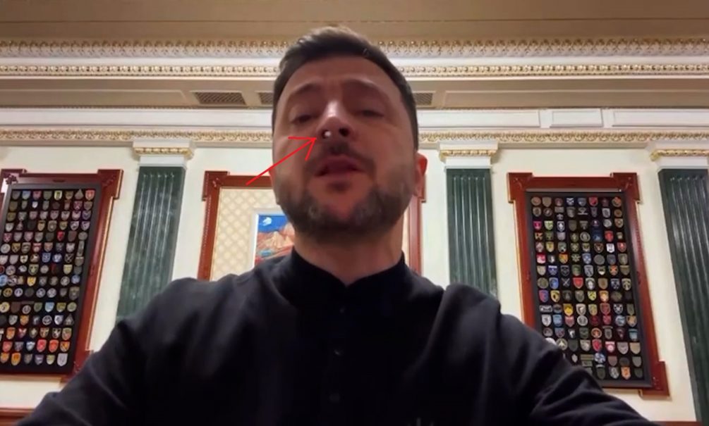 Кокаин выпал у Зеленского из носа прямо во время видеотрансляции: эксперты назвали железобетонное условие прекращения СВО Кокаин выпал у Зеленского из носа прямо во время видеотрансляции: эксперты назвали железобетонное условие прекращения СВО