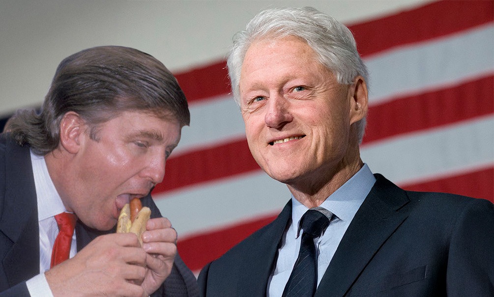 «Моника, подвинься!»: Трамп бывал под столом у Клинтона – в США разгорелся самый масштабный гей-скандал* «Моника, подвинься!»: Трамп бывал под столом у Клинтона – в США разгорелся самый масштабный гей-скандал*