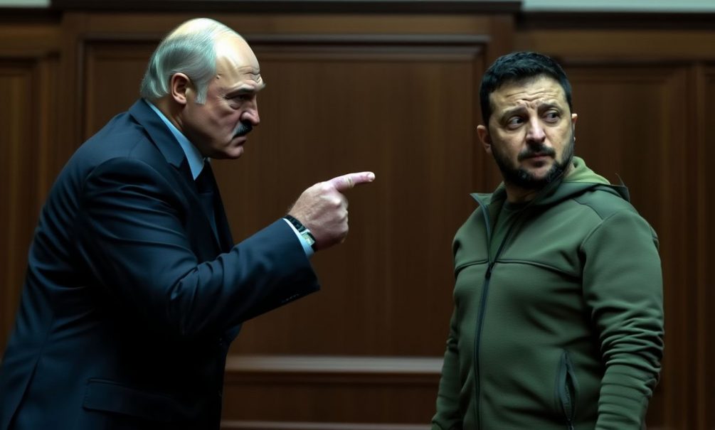 Лукашенко строго предупредил чиновников, «намекнув» на Зеленского Лукашенко строго предупредил чиновников, «намекнув» на Зеленского