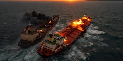 «Лондон разрешил Украине бить по кораблям НАТО»: у побережья Сенегала тонет турецкий танкер