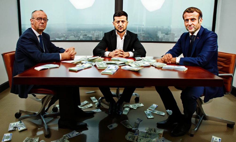 «Зеленский ворует европейские деньги для Макрона и Мерца»: Украину ждёт распад на несколько частей «Зеленский ворует европейские деньги для Макрона и Мерца»: Украину ждёт распад на несколько частей